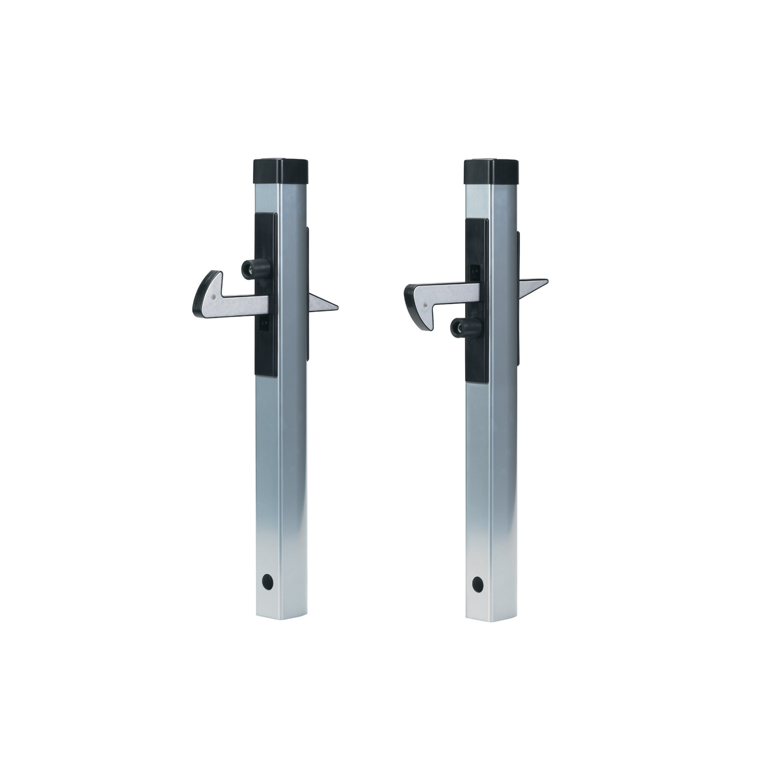 Locinox Poortvanger aluminium - met Rubbere aanslag